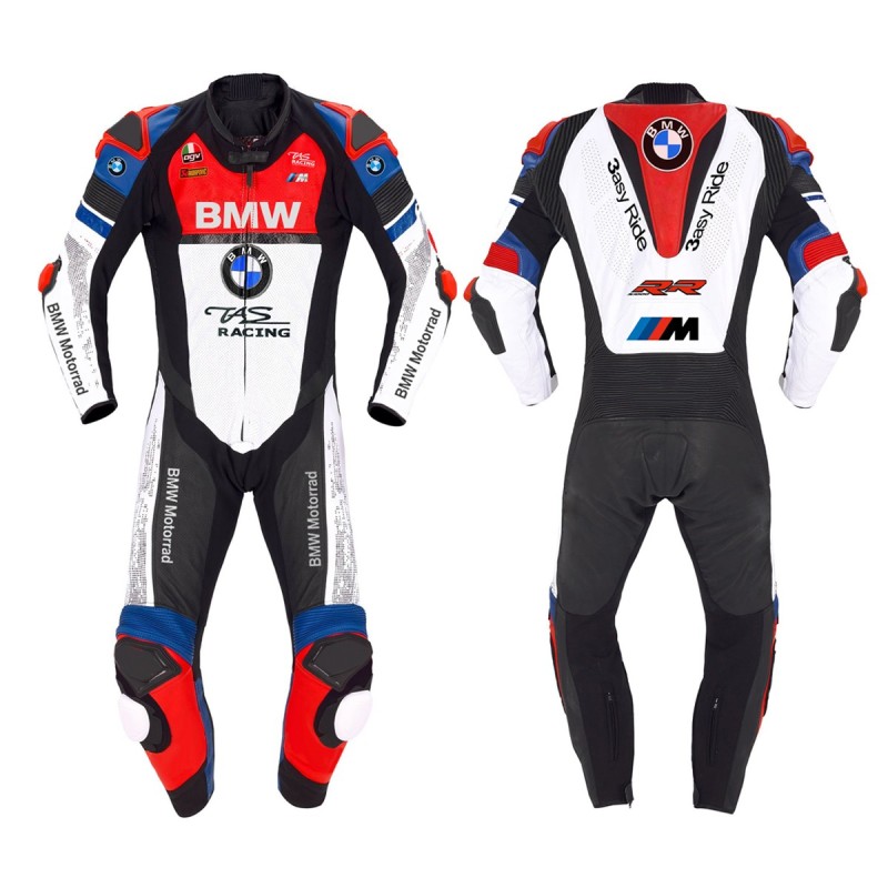 BMW MOTORCYCLE MOTORBIKE LEATHER RACING SUIT