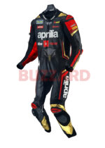APRILIA RACING MOTORCYCLE LEATHER CUSTOMIZED SUIT
