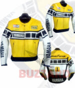 Yamaha Champion Motorcycle Leather Jacket | Champion Racing Style Sport Bike Jacket | Premium Motorbike Riding Gear - Image 2