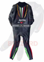 APRILIA PRO MOTORCYCLE MOTORBIKE COWHIDE OR KANGAROO LEATHER RACING SUIT - Image 2