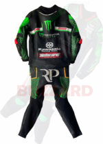 JONATHAN REA MOTORCYCLE LEATHER SUIT KAWASAKI Motocard Leather Racing suit - Image 3