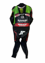 JONATHAN REA KAWASAKI MOTORCYCLE LEATHER RACING SUIT - Image 2