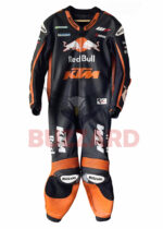KTM CUSTOMIZED MOTORCYCLE COWHIDE LEATHER RACINH SUIT, BIKER LEATHER SUIT